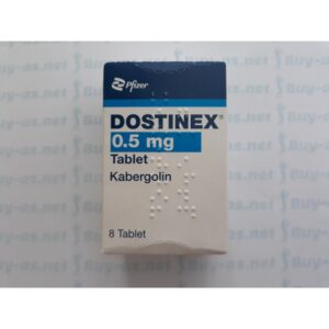 Dostinex Cabergoline 0.5 mg 8 tabs Exp. 2024-08